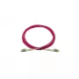 Cable de fibra óptica InfiniBand BlueOptics 4Z57A10846 1 m LC violeta OM4