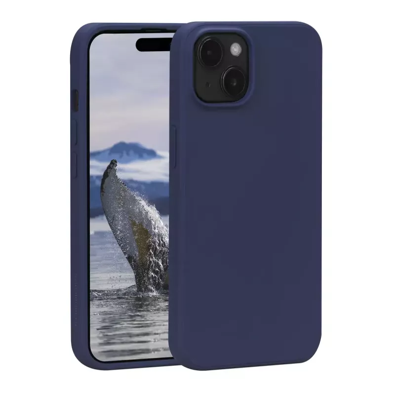 Funda dbramante1928 Greenland iPhone 15 Pacific Blue monocromática
