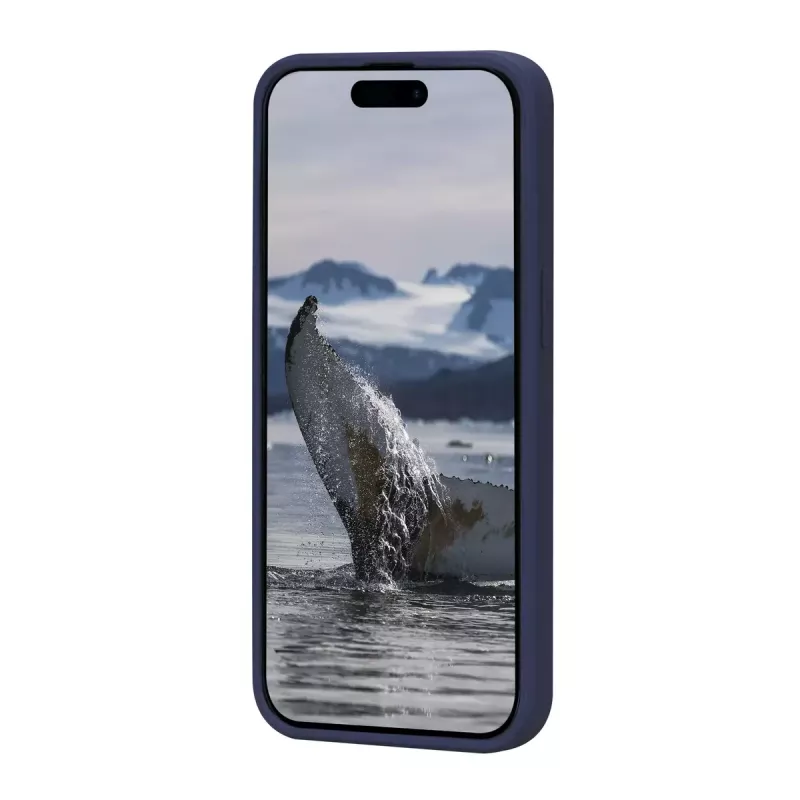 Funda dbramante1928 Greenland iPhone 15 Pacific Blue monocromática