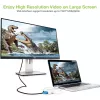 Adaptador Techly 3 en 1 Mini DisplayPort (Thunderbolt) a HDMI / DVI / VGA IADAP MDP-COMBOF12