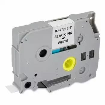 Cinta para impresora MediaRange MRBTZ131S Negro 1,2 cm 4 m