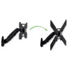 Techly Adaptador universal para VESA 200x200 a 400x400 Negro ICA-LCD G11A