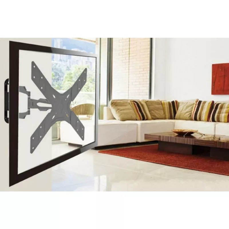 Techly Adaptador universal para VESA 200x200 a 400x400 Negro ICA-LCD G11A