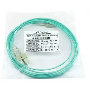 BlueOptics SFP3232EU1MK Cable de fibra óptica InfiniBand 1 m SC Verde