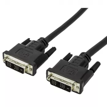 Techly Cable de monitor DVI digital M/M Single Link 1,8 m (DVI-D) ICOC DVI-8000