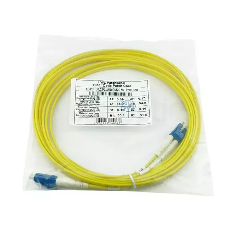 BlueOptics CAB-SMF-LC-LC-15-BO cable de fibra óptica InfiniBand 15 m 2x LC