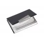 Tarjetero Sigel VZ131 aluminio negro plata