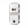 Módulo de toma RJ-45 + HDMI Kindermann 7456 000 544