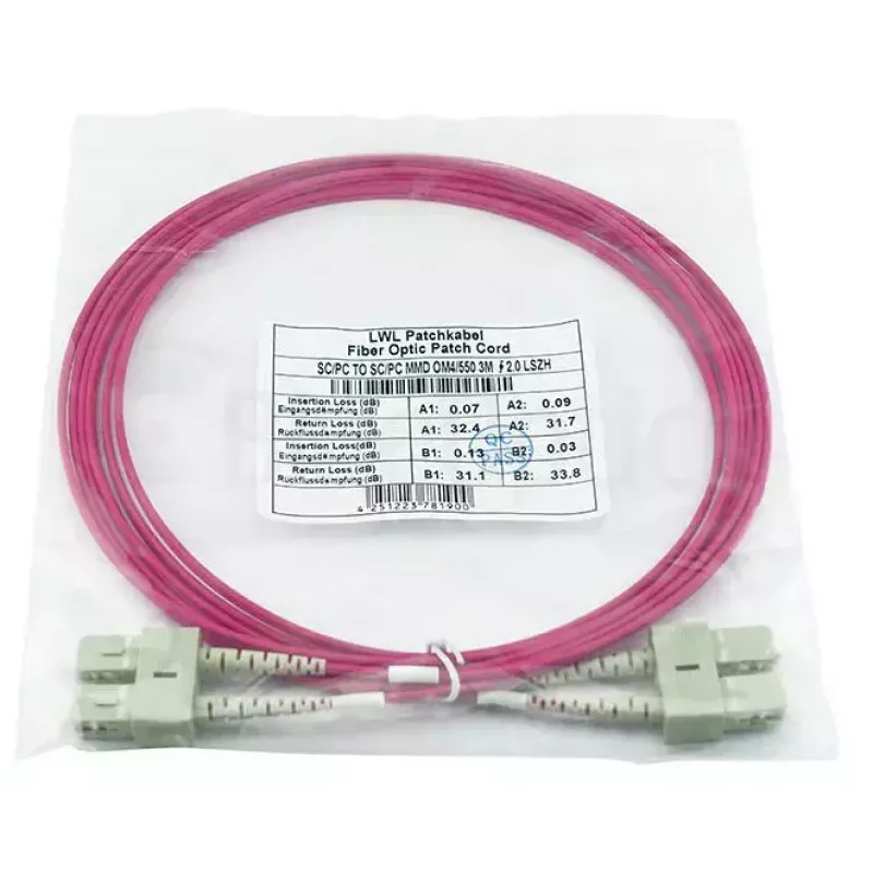 Cable de fibra óptica InfiniBand BlueOptics SFP3232FU3MK 3 m SC OM4
