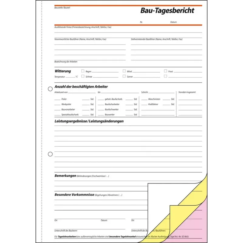 Formulario comercial Sigel SD063 verde A4 120 hojas