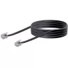 Cable de red Schwaiger 6,0 m RJ-11 - RJ-11 6 m negro