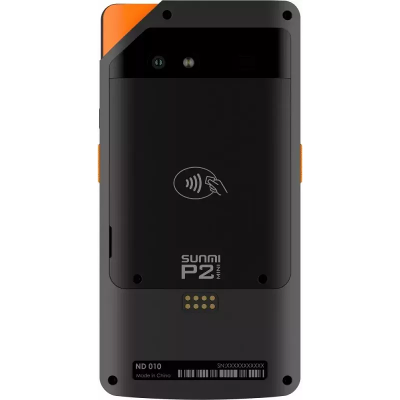 Mobiles POS SUNMI P2 Mini con 2 GB de RAM, 16 GB de almacenamiento y cámara de 5-MP