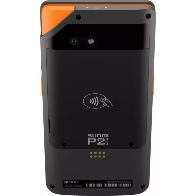 Mobiles POS SUNMI P2 Mini con 2 GB de RAM, 16 GB de almacenamiento y cámara de 5-MP