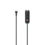 Hama 00223062 Alargador de corriente 2 m 2 tomas AC para exterior Negro