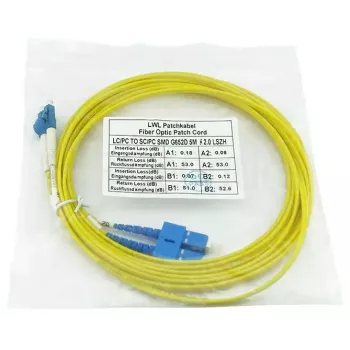 BlueOptics SFP3132BU5MK Cable de fibra óptica InfiniBand 5 m LC SC