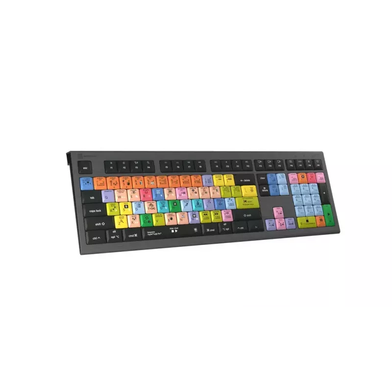 Teclado Logickeyboard LKB-LOGXP2-A2M-DE universal USB QWERTZ alemán negro