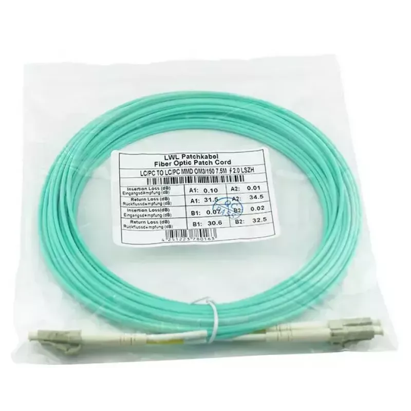 BlueOptics SFP3131EU5MK Cable de fibra óptica InfiniBand 5m LC Aqua OM3