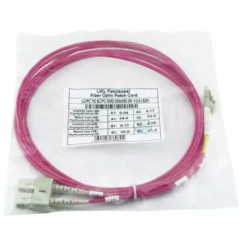 BlueOptics SFP3132FU5MK cable de fibra óptica InfiniBand 5 m LC OM4