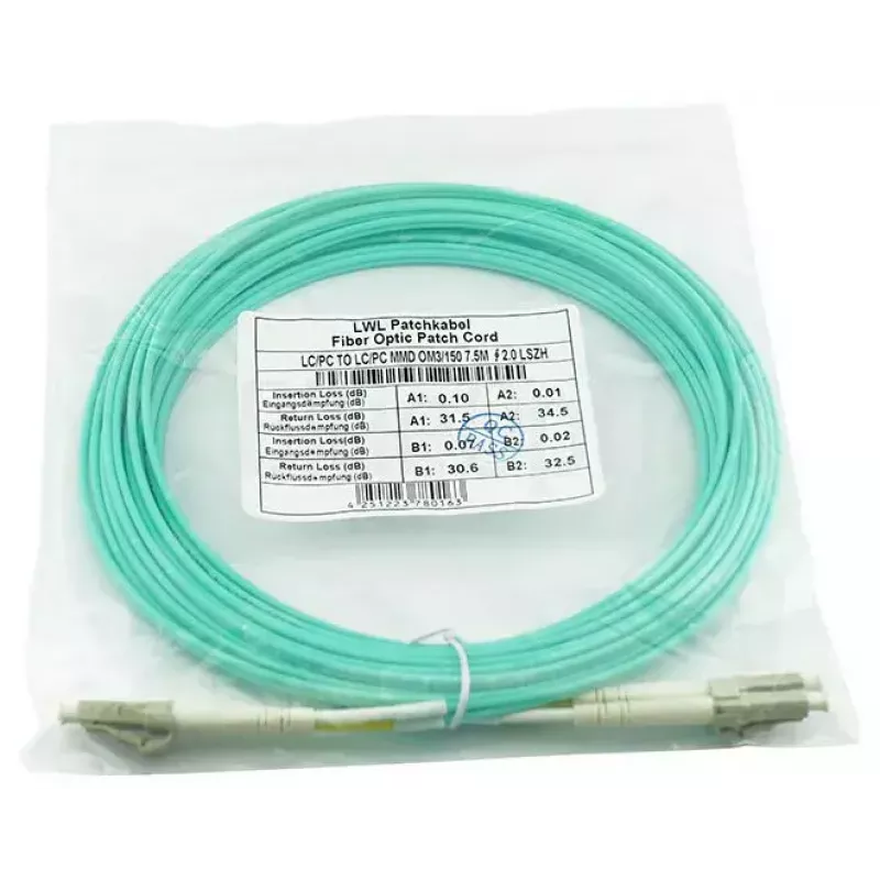 BlueOptics SFP3131EU2MK Cable de fibra óptica InfiniBand 2 m LC Aqua
