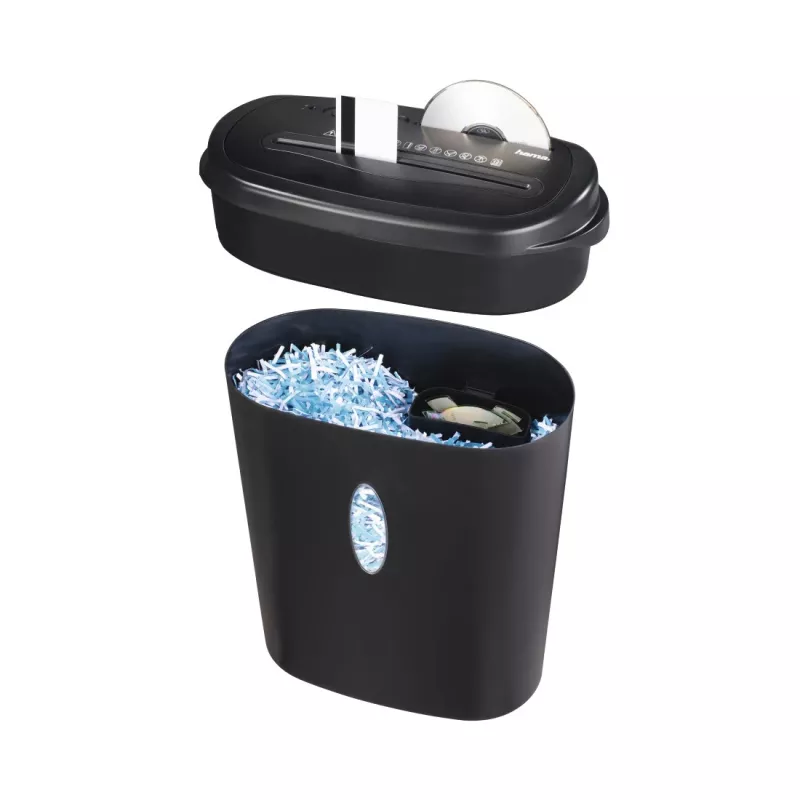 Hama Home X12CD Trituradora de papel corte en partículas 72 dB 22 cm Negro