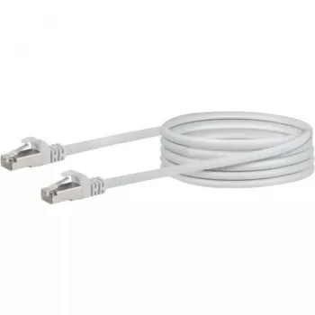 Cable de red Schwaiger CKB6025 052 RJ-45 Cat6 2,5 m blanco
