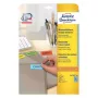Etiqueta autoadhesiva Avery L4791-20 rectángulo redondeado removible