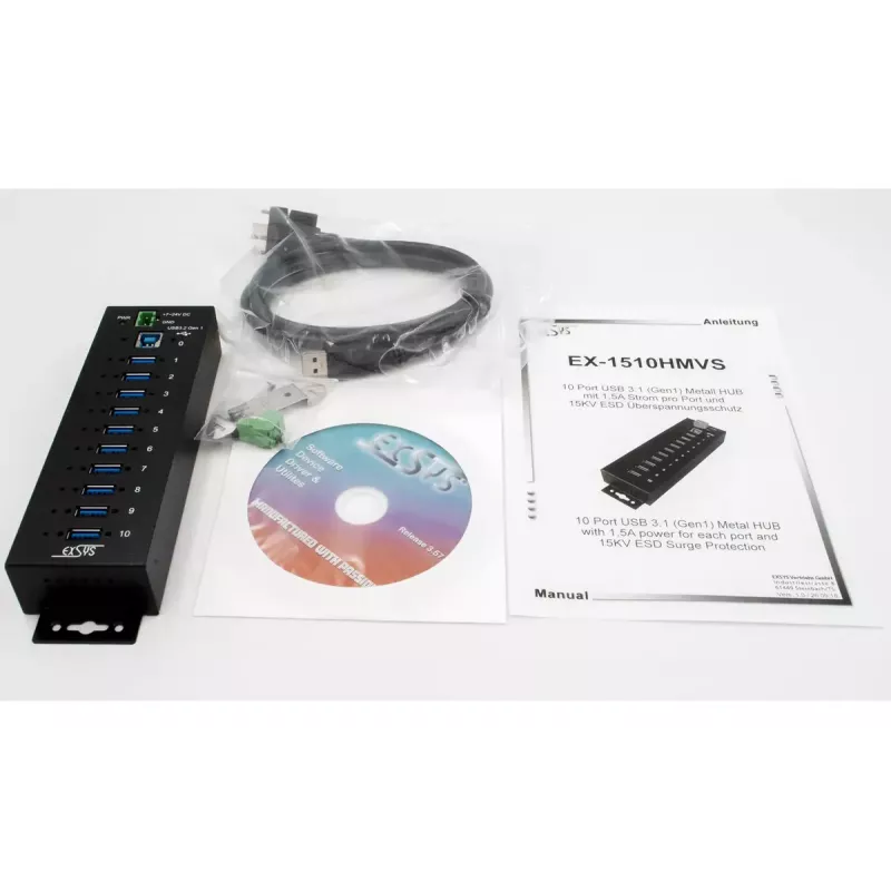 Concentrador USB EXSYS EX-1510HMVS