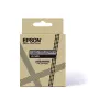 Epson cinta mate – gris/negro 18 mm (8 m) – LK-5ABJ, negro sobre gris, LK, Rhino, LabelWorks LW-C410, LabelWorks LW-C610, 1,8 cm, 8 m