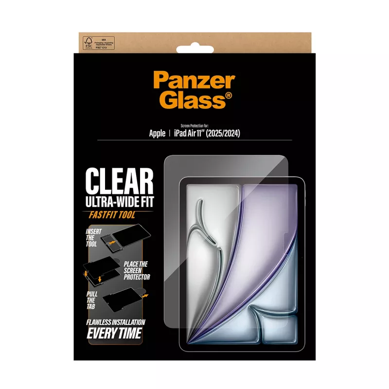 Protector de pantalla PanzerGlass para iPad Air 11