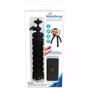Trípode MediaRange MRMA205 teléfono móvil 3 patas negro