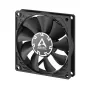 Ventilador Arctic P8 slim PWM PST 80mm perfil bajo 38,23 m³/h rodamiento fluido dinámico negro