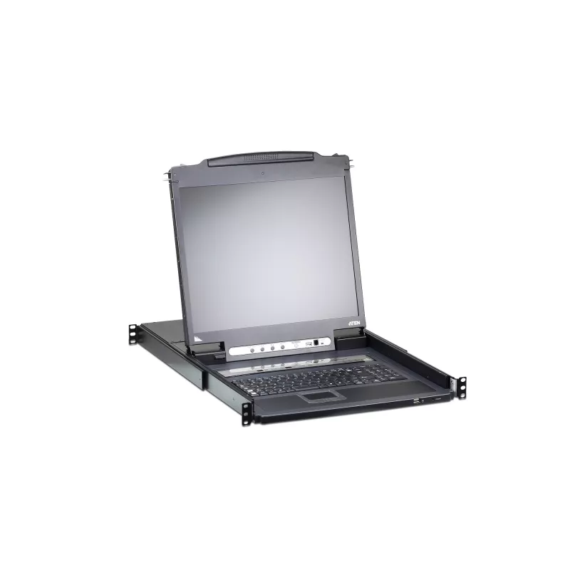 Conmutador KVM ATEN CL5708IM montaje en rack negro USB PS/2 VGA
