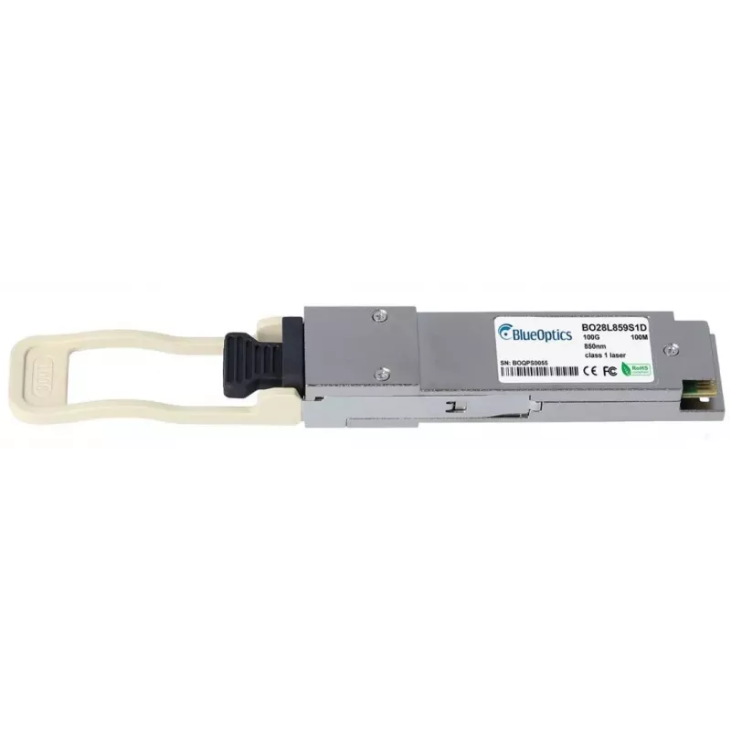 Módulo transceptor de fibra óptica BlueOptics TRX-100GBE-SR4-FIN-BO 100000 Mbit/s QSFP28