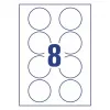 Etiqueta autoadhesiva redonda Avery L4881-20