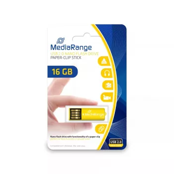 Memoria USB MediaRange 16 GB USB Type-A 2.0 MR976