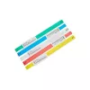Zebra Z-Band UltraSoft Rosa, Blanco Pulsera de hospital