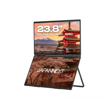 JAPANNEXT JN-DMD-IPS238F-C4 Monitor de ordenador 60,5 cm (23,8 inch) 1920 x 1080 píxeles Full HD LCD Negro