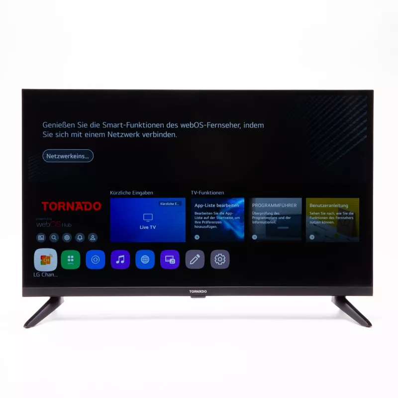 TORNADO 32ES4301X | 32” HD Frameless WebOS Smart TV