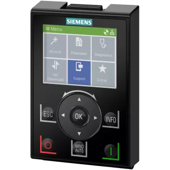 Siemens 6SL3255-0AA00-4JA2 Interfaz de panel táctil