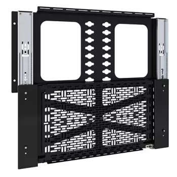 Panel deslizante con bloqueo Chief Proximity Component Storage Negro 6,8 kg Montaje en pared
