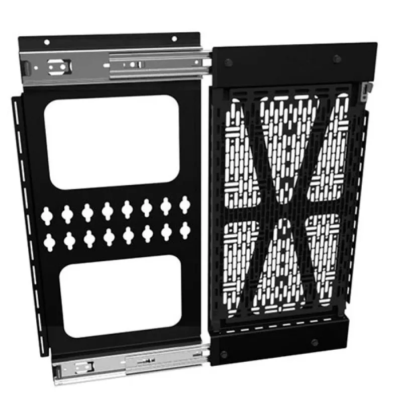 Panel deslizante con bloqueo Chief Proximity Component Storage Negro 6,8 kg Montaje en pared