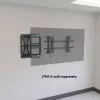 Panel deslizante con bloqueo Chief Proximity Component Storage Negro 6,8 kg Montaje en pared