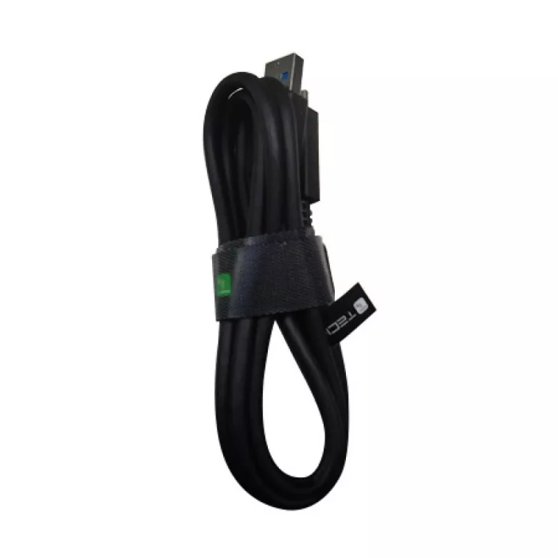 Cable USB Techly ICOC MUSB31-CMAM10T USB 3.2 Gen 1 (3.1 Gen 1) 1 m USB A USB C negro