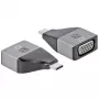 Adaptador gráfico USB Techly IADAP USBC-VGAC 1920 x 1200 píxeles negro, plateado