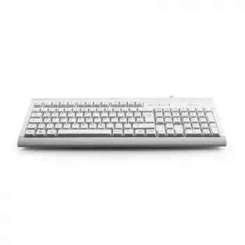 Teclado MediaRange MROS116 Office USB QWERTZ alemán blanco