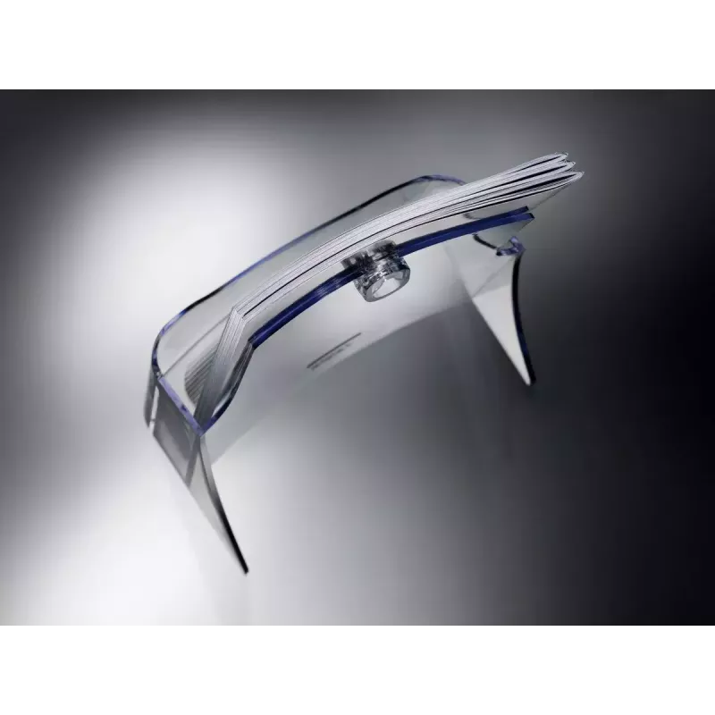 Sujetador de documentos Sigel LH132 acrílico transparente