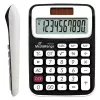 MediaRange MROS190 calculadora de sobremesa Basic 10 dígitos batería solar negro blanco