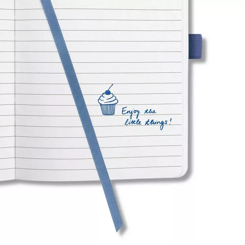 Cuaderno Sigel JN101 A5 174 hojas azul