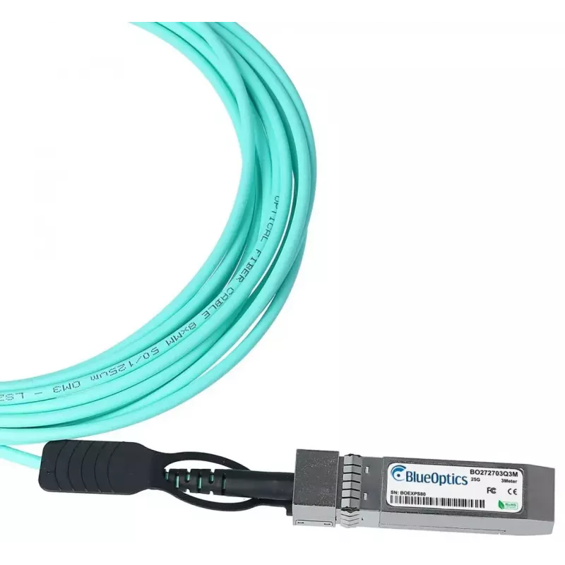 BlueOptics UACC-AOC-SFP28-15M-BO cable de fibra óptica InfiniBand 15 m SFP28 conector macho