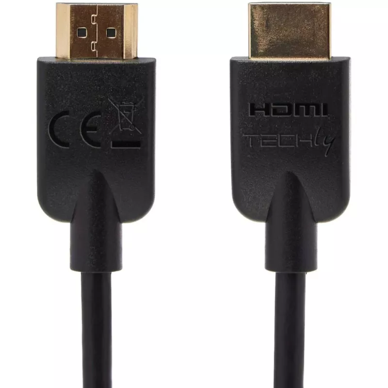 Techly ICOC HDMI2-4-010T cable HDMI 1 m HDMI Type A (estándar) negro